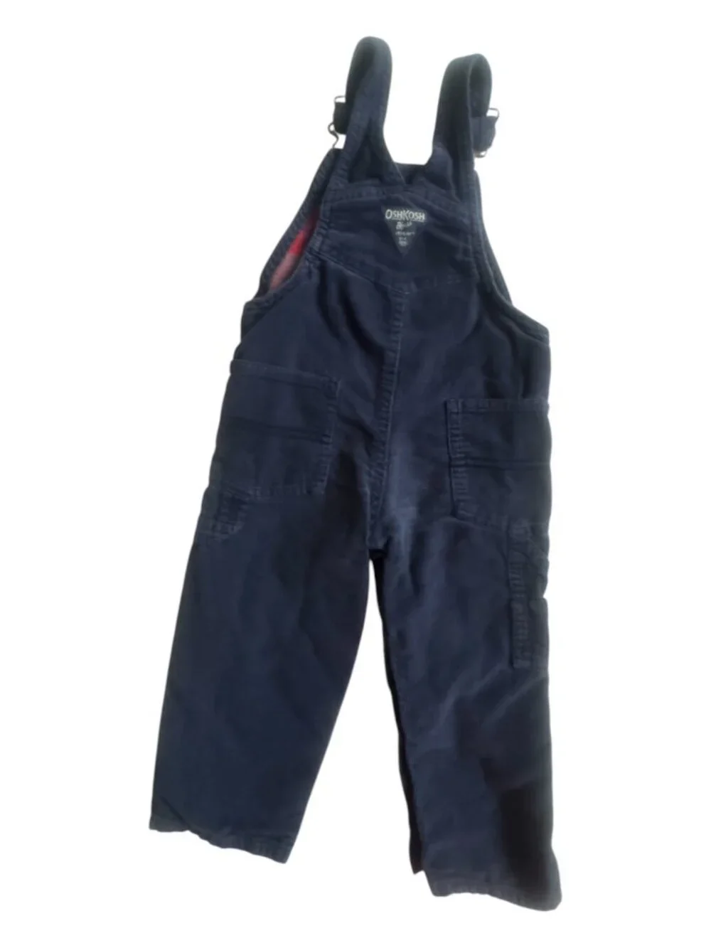 Oshkosh Blue Corduroy 18 months Overalls